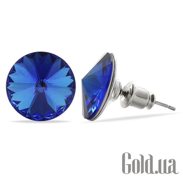 

Пусеты (гвоздики) Kobi, Стальной, Серьги с кристаллами Swarovski