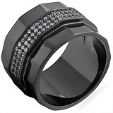 Женское серебряное кольцо с куб. циркониями, 1664939