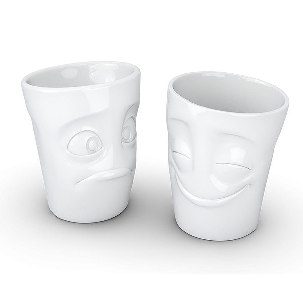 58Products Набор чашек Tassen "Cheery & Baffled" 2 шт