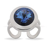Кольцо с кристаллом Swarovski, 1311916