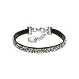 Жіночий браслет з мистецтв. замші з кристалами Swarovski, 1644460
