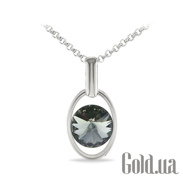 

Женские колье и кулоны Kobi, Стальной, Кулон с цепочкой с кристаллом Swarovski