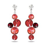 Серьги с кристаллами Swarovski, 876716