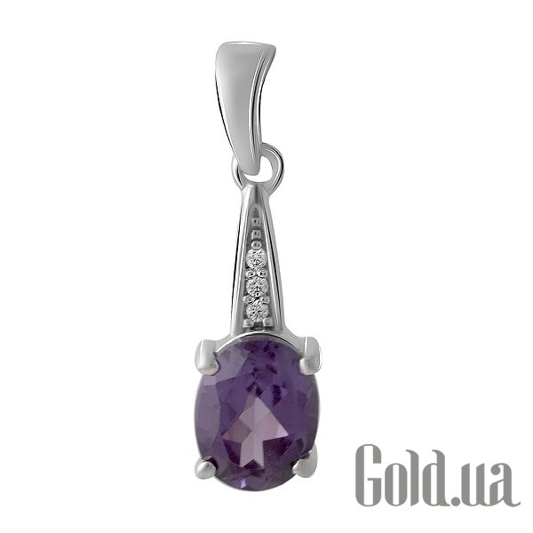 

Женские кулоны Fresh Jewelry, Серебряный кулон с куб. циркониями и александритом