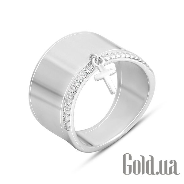 

Женские кольца Fresh Jewelry, Женское серебряное кольцо с куб. циркониями, 16.5
