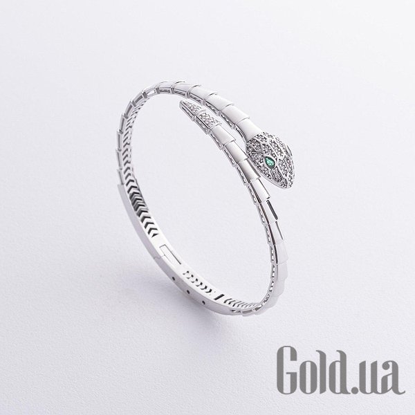 

Браслет Украина, Женский золотой браслет с куб. циркониями, 17