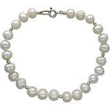 Жіночий Срібний браслет з культом. перлами, 1605038