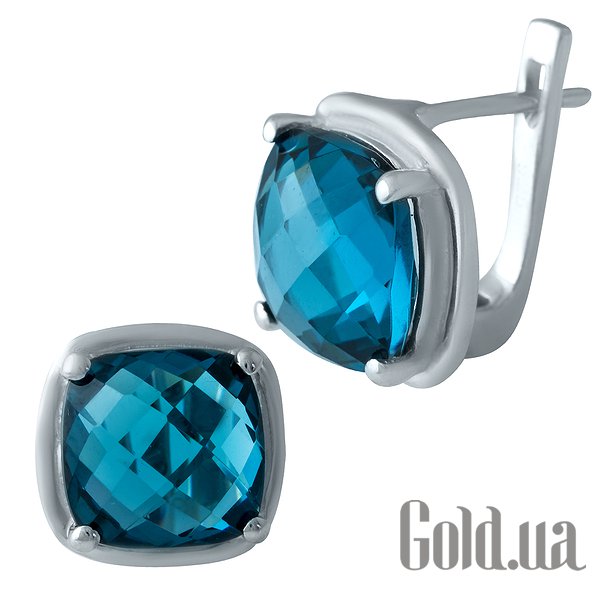 

Серьги Fresh Jewelry, Серебряные серьги с топазами