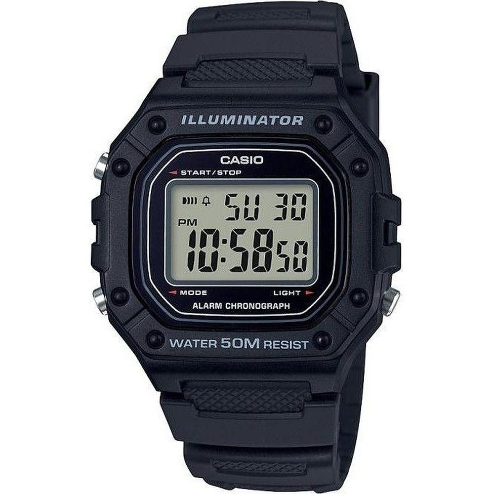 Casio Мужские часы Collection W-218H-1AVEF