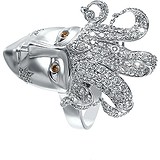 Женское золотое кольцо с бриллиантами, 1673390