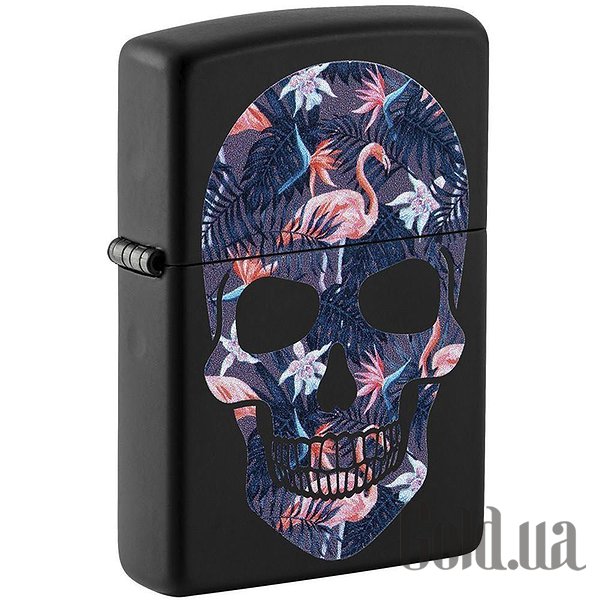 

Зажигалка Zippo, Зажигалка Flamingo Skull Design 49771