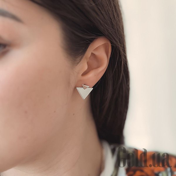 Сережки гвоздики Fresh Jewelry Срібні сережки
