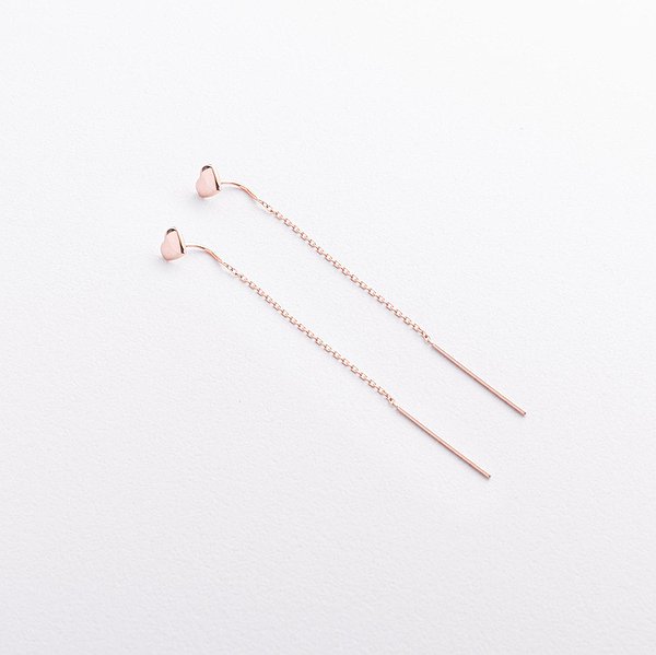 Золотые серьги