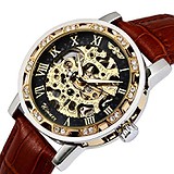 Winner Женские часы Naturale Skeleton Leather 3915, 1799086