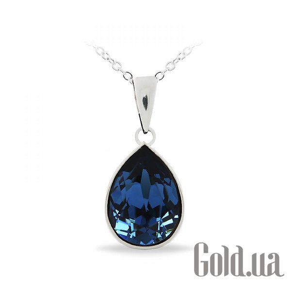 

Женские колье и кулоны Kobi, Стальной, Кулон с цепочкой с кристаллом Swarovski