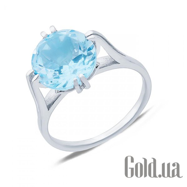 

Женские кольца Lurie Jewelry, Женское серебряное кольцо с топазом, 16.5