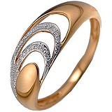 Женское золотое кольцо с бриллиантами, 1639855