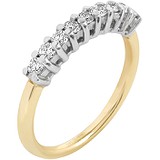 Золотое обручальное кольцо с бриллиантами, 1673135