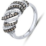 Женское золотое кольцо с бриллиантами, 1703855