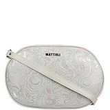 Mattioli Женская сумка 061-18C кремовая с узором, 1734575