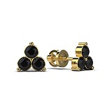 Золотые серьги с бриллиантами, 1768623