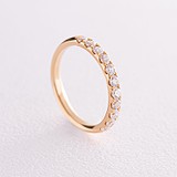 Золотое обручальное кольцо с бриллиантами, 1778863