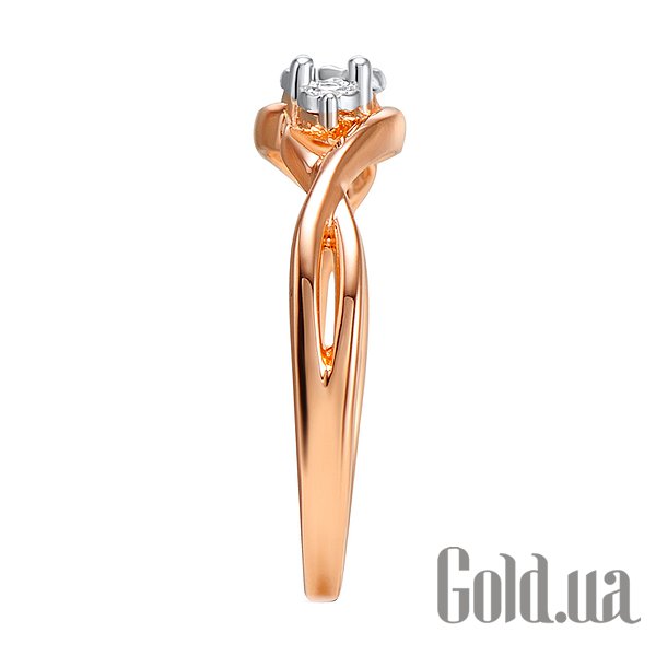 

Кольцо Lurie Jewelry, Золотое кольцо с бриллиантами, 17.5