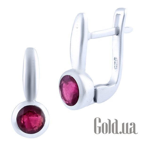 

Серьги Fresh Jewelry, Серебряные серьги с рубинами