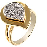 Женское золотое кольцо с бриллиантами, 1645232