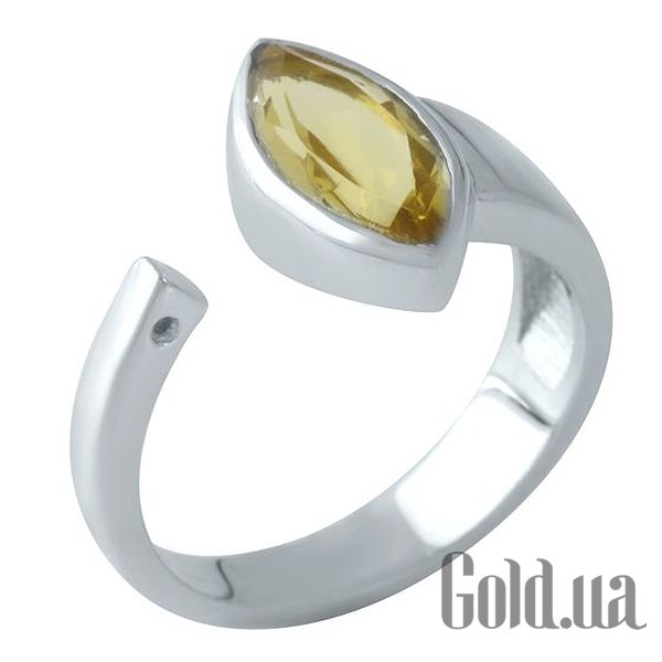 

Женские кольца Fresh Jewelry, Женское серебряное кольцо с синт. цитрином, 18