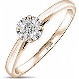 Золотое кольцо с бриллиантами, 1705904