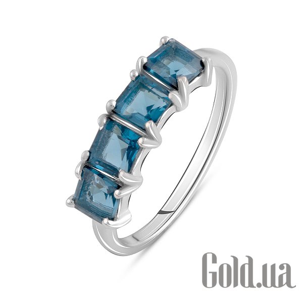 

Женские кольца Fresh Jewelry, Женское серебряное кольцо с топазами, 17.5