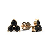 Золотые серьги с бриллиантами, 1768624