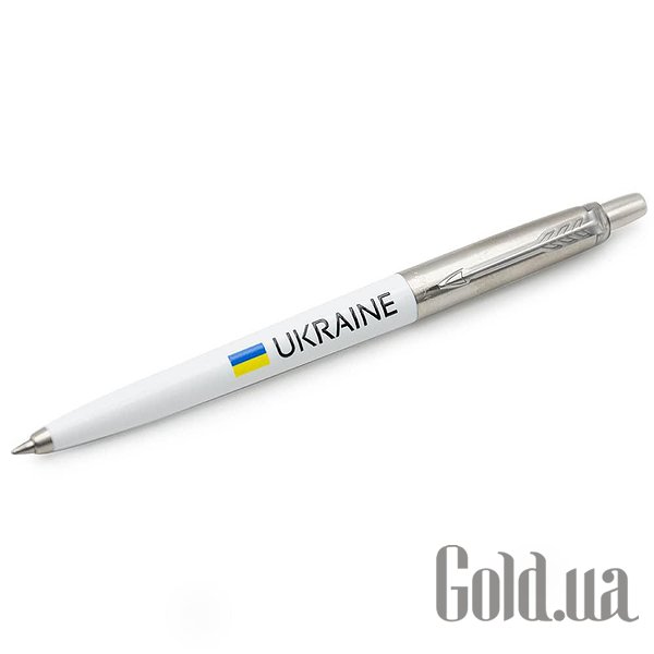 Ручка Parker Кулькова ручка JOTTER 17 Originals UKRAINE White CT BP 15032_T1403u