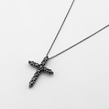 Золотий кулон з ланцюжком з діамантами, 1796016