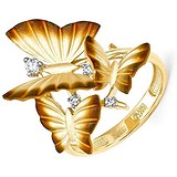 Kabarovsky Женское золотое кольцо с бриллиантами, 1648817