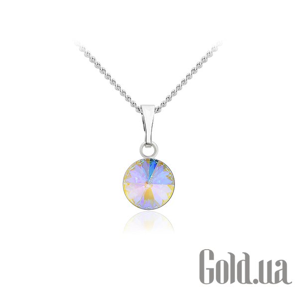 

Женские колье и кулоны Kobi, Стальной, Кулон с цепочкой с кристаллом Swarovski