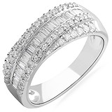 Женское золотое кольцо с бриллиантами, 1667505