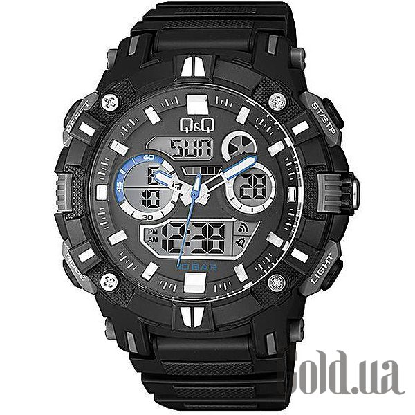 

Японские часы Q&Q, Мужские часы LCD GW88J002Y