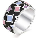 Женское серебряное кольцо с эмалью, 1651890