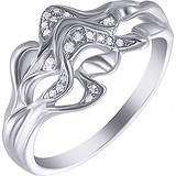 Женское золотое кольцо с бриллиантами, 1668530