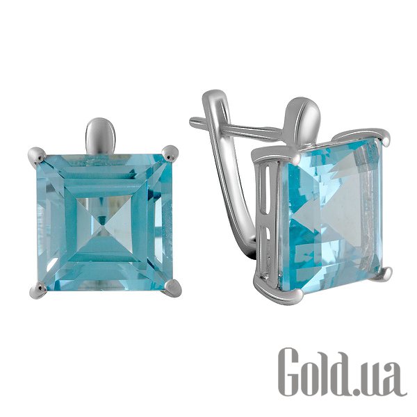 

Серьги Fresh Jewelry, Серебряные серьги с топазами