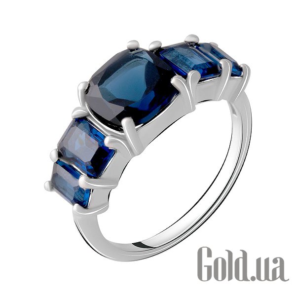 

Женские кольца Fresh Jewelry, Женское серебряное кольцо с синт. сапфирами, 17
