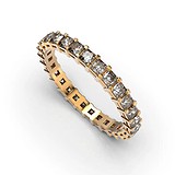 Золотое обручальное кольцо с бриллиантами, 1768370