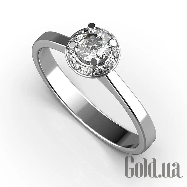 

Кольцо Украина, Золотое кольцо с бриллиантами, 17