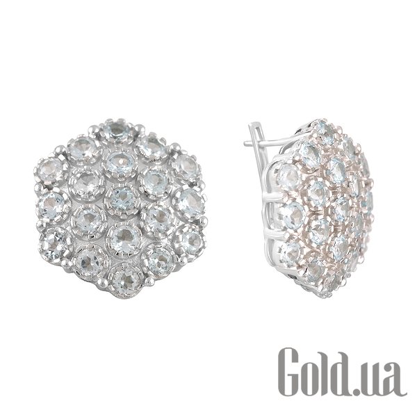 

Серьги Fresh Jewelry, Серебряные серьги с топазами