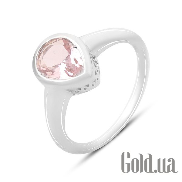 

Женские кольца Fresh Jewelry, Женское серебряное кольцо с синт. морганитом, 18