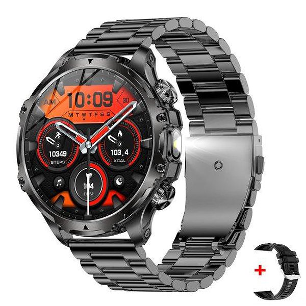 UWatch Смарт часы Smart Turbo Power Steel 3255