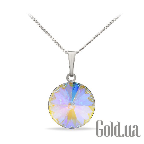 

Женские колье и кулоны Kobi, Стальной, Кулон с цепочкой с кристаллом Swarovski
