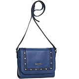 Mattioli Женская сумка 023-16С синий с черный сафьяно, 1354163